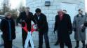 Dr. Neil deGrasse Tyson at the ribbon cutting of SIUE's new observatory