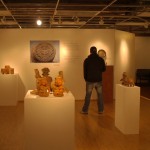 Pre-Columbian artifacts on display at Edwardsville Arts Center
