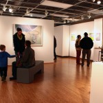 EAC Patrons Viewing SIUE Faculty artwork