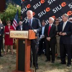 Gov. Quinn Presents $23 Million Check to Fund Science Building